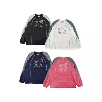 [North Face] North Face Kickflex Crewneck Nm5mr04 NM5MR04J_Black (BLK)/085(XS)