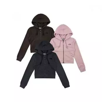 North Face North Face Женская толстовка с капюшоном S Dying на молнии Nj5jq82 NJ5JQ82J_Charcoal Gray (CHG)/85(S)