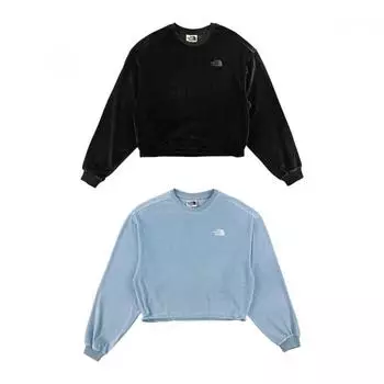 North Face North Face Женская велюровая толстовка S Nm5mq80 NM5MQ80J_BLK/85(S)