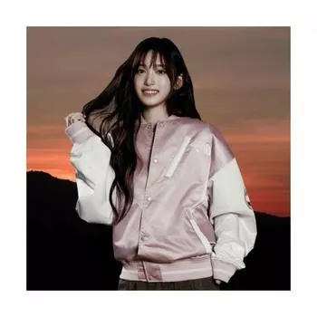 North Face Store Genuine North Face The North Face Nj3nq60l White Label Player Varity Jacket 1795606 PALE PINK/95