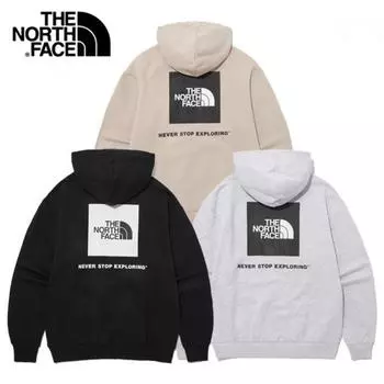 North Face унисекс хлопок Nse Box логотип толстовка Nm5pp42 3 упаковка 1 NM5PP42B:95
