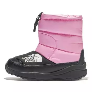 North K Nuptse Bootie VII Orchid Black 15 [The Face] Pink/TNF
