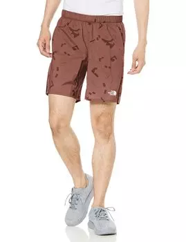 North Novelty Swallow Tail Bent Shorts NB42293 Running Water Repellent Windproof Trail Marker Marron Purple S [The Face] Men s