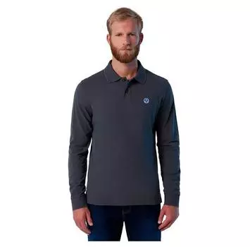 North Sails Graphic поло с длинными рукавами XL