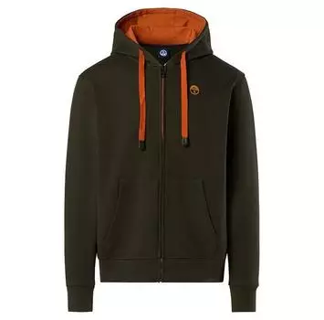 North Sails Logo full zip свитшот 2XL
