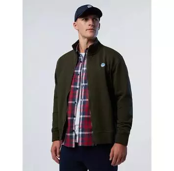 North Sails Logo full zip свитшот XL