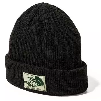 North Stitch Work Beanie Unisex Stretch Thermal Cold Protection Black Free Size [The Face] чёрный