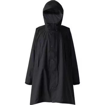 North Tagan Poncho Unisex Легкий Водонепроницаемый Дышащий Черный M [The Face] чёрный
