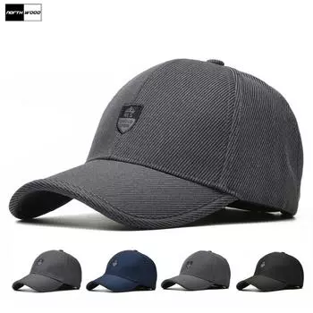 NORTHWOOD Unisex NLS Letter Crown Baseball Caps for Men Women Spring Autumn Outdoor Adjustable Casual Hats Sunscreen Hat 56-60 чёрный