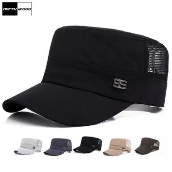 Мужская летняя кепка с козырьком 56-60cm синий