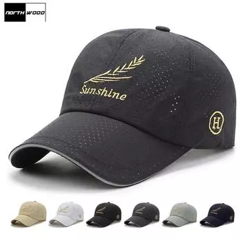 NORTHWOOD летняя бейсболка с надписью Sunshine Snapback с сеткой для мужчин и женщин, кепки для папы, дышащая шляпа дальнобойщика 56-60 cm белый