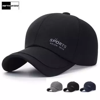[NORTHWOOD]Летняя мужская спортивная бейсболка высокого качества, шляпы для папы, рыбацкая шляпа, солнцезащитный козырек, кепка дальнобойщика 55-60cm синий