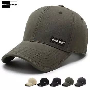 NORTHWOOD мужские кепки, хлопковые женские бейсболки, папина шляпа, кепка дальнобойщика, кепки Snapback для взрослых 56-60 cm серый