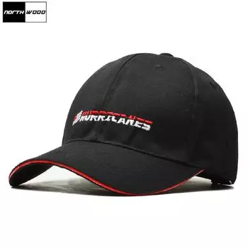 Northwood Бейсбольная кепка для отдыха на открытом воздухе, зимняя шляпа в корейском стиле, женская солнцезащитная шляпа с солнцезащитным козырьком, черно-белая шляпа от солнца с утиным языком, мужская шляпа 55-60 чёрный