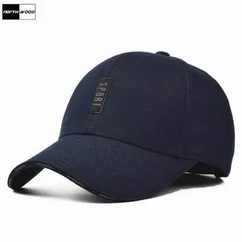 NORTHWOOD Спортивная летняя бейсболка для мужчин, хлопковая женская солнцезащитная кепка для гольфа, регулируемая бейсболка с костями, мужская кепка 56-60 cm хаки