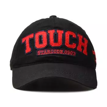 Northwood Всесезонные бейсболки TOUCH с буквами для мужчин и женщин, бейсболки в стиле хип-хоп для активного отдыха, солнцезащитные кепки для пап, кепки с буквами для дальнобойщиков 55-60 cm чёрный