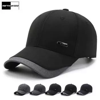 NORTHWOOD, весенние мужские кепки, хлопковые кепки Snapback для взрослых, повседневные летние шапки для папы, кепка дальнобойщика с костями, мужская