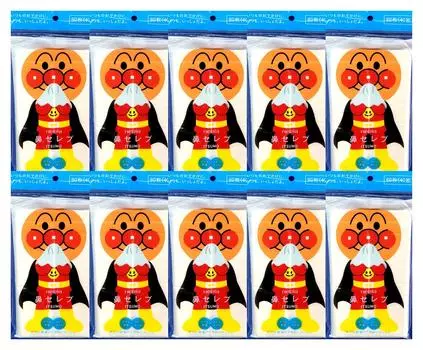 Нос Napier Anpanman Nose Celebrity ITSUMO 40 пар 10 комплектов белый