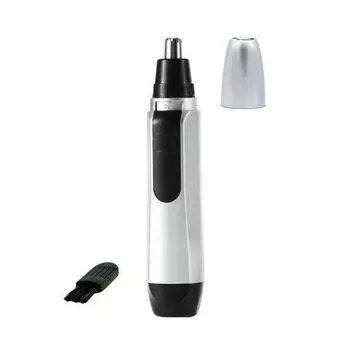 Нос волос машинка для стрижки этикет ножницы электрические на батарейках моющиеся мужчины женщины ушные волосы брови