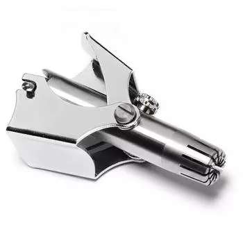 Nose Hair Trimmer Cleaner For Men Women Stainless Steel Manual Mechanical Shaving Razor Washable Hair Removal Tools Detachable