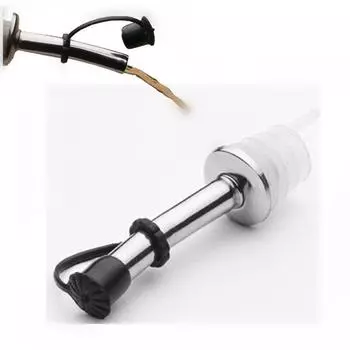 Носик для бутылки масла из нержавеющей стали, горловина с пробкой, колба для сухого красного вина, бутылка для бара