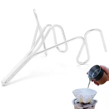 Носик для капель кофе, насадка для чайника, сверхлегкий капельный носик для кофе, горка для отвода жидкости, кофейное оборудование для улицы