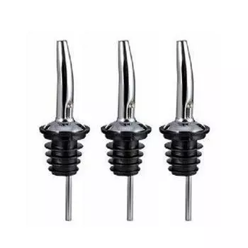 Носик для спиртных напитков из нержавеющей стали Поточная бутылка для вина Разливная пробка для посуды Диспенсер для оливкового масла для посуды