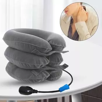 Носилки для шеи надувные, уменьшающие боль, огнестойкие, снимающие усталость, воздушные, для вытяжения шеи, бытовые принадлежности королевский синий