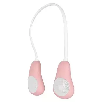 Носимая шейная Bluetooth-колонка с шумоподавлением, портативная шейная колонка для езды на велосипеде, динамик, встроенный микрофон, свободные руки, бег, походы,