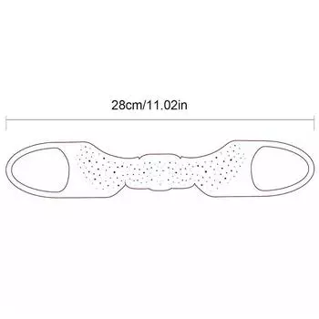 Носимая силиконовая маска Faux Freckles Stamp Natural Lifelike Faux Freckles Makeup Soft Women Beauty Freckle Dot Spot Auxiliary 28cm