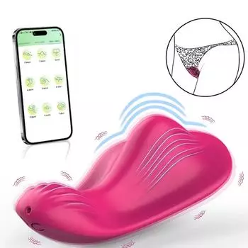 Носимое Bluetooth приложение вибратор для женщин беспроводной пульт дистанционного управления вибрирующее яйцо стимулятор клитора женские секс-игрушки для пар