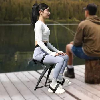 Носимое сиденье стула поддержка ног табурет эргономичный легкий распорка складной для пикника на открытом воздухе