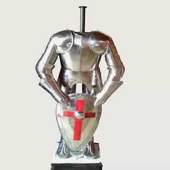 Носимые доспехи средневекового рыцаря – полный комплект доспехов крестоносца (180 см) как