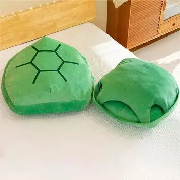 Носимые подушки в виде панциря черепахи, очень большие, мягкие, плюшевые, набитые черепахой, забавные, креативные, нарядные, игрушка в виде черепахи, 100 см 100cm