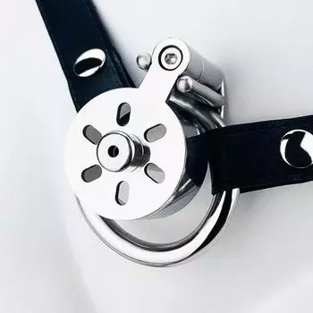 Носимый + катетер из нержавеющей стали CB Lock Замок целомудрия Кольцо для пениса Клетка для пениса Секс-игрушка Пояс верности БДСМ 40mm/1.57in