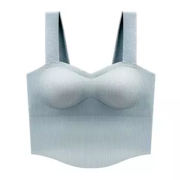 Носить небольшую кофточку снаружи с подкладкой на груди. Женский костюм. Носить рубашку с коротким низом внутри и узкий топ из французского бюстгальтера. M белый