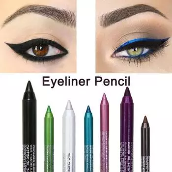 Носить портативную перламутровую красочную ручку для теней для век на свадьбу чёрный