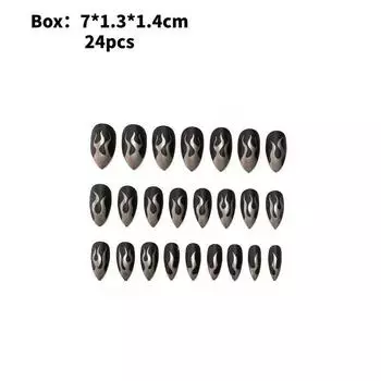 Носите Модный Нейл-арт Простой Ретро Классический Индивидуальный Съемный Стиль Патч