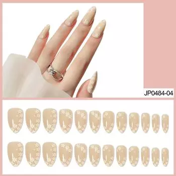 Носите ногти Черный блестящий Пламя Наклейка на ногти Наклейка на ногти Накладной ноготь Наклейка на ногти Носите ногти Готовый продукт