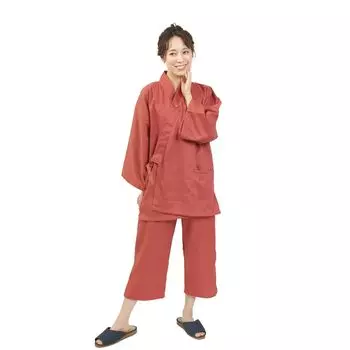 Носите Samue Vanilla Vanilla Weave Linen, совместимый для коммерческого использования [Fuuka] Inhouse (Одежда для релаксации/Одежда для релаксации) (Сауна/Отель/Каменная баня/Спа)