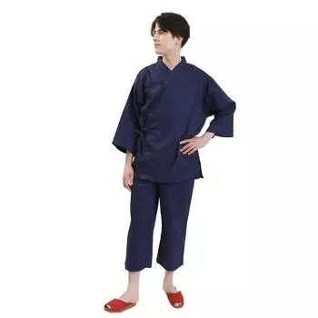 Носите Samue Vanillan Vanilla Weave S, совместимый с льном для коммерческого использования [Fuuka] Inhouse (Одежда для релаксации/Одежда для релаксации) (Унисекс/Мужской/Женский) тёмно-синий