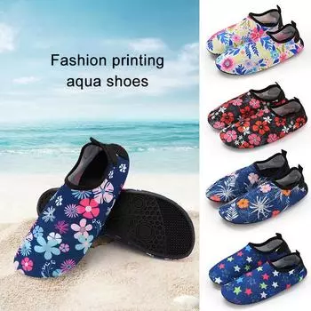 Носки Aqua Пляжная обувь для воды Носки для йоги босиком Быстросохнущая обувь для серфинга в бассейне Дышащая легкая пляжная обувь для бассейна для женщин и мужчин 36-37