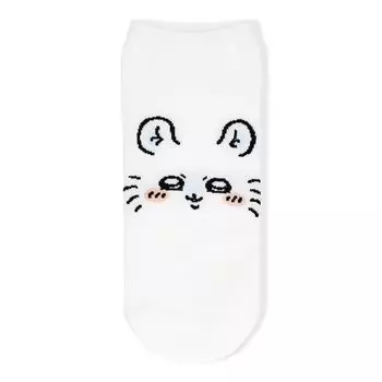 Носки Chikawa Sneaker Length Socks Momonga Face Socks Character 03197008 Momonga [Naigai] женские 3197008-224-91 91.