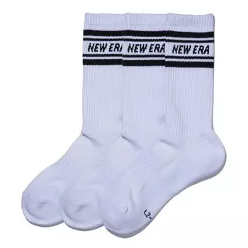 Носки для экипажа НОСКИ CREW LINE 3PAIRS WHITE Белый [New Era]