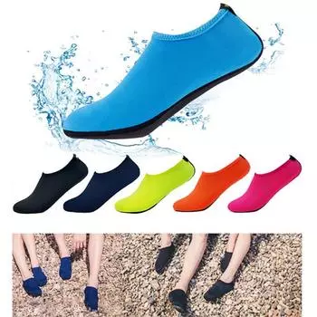 Носки для дайвинга, ботинки для подводного плавания, быстросохнущий гидрокостюм, предотвращающий появление царапин, нескользящий приморский чехол для обуви S флуоресцентный зеленый