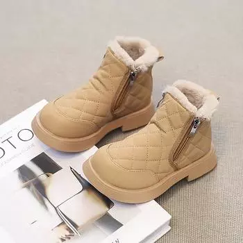 Носки для девочек Ботильоны детские Мальчик черные пинетки для детей EU:27 чёрный