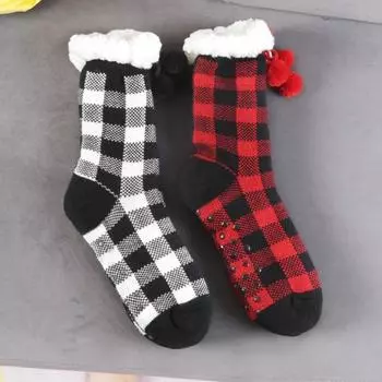 Носки для дома, бархатные носки для пар, спальные носки, носки для ковров, носки для тапочек, женские носки чёрный