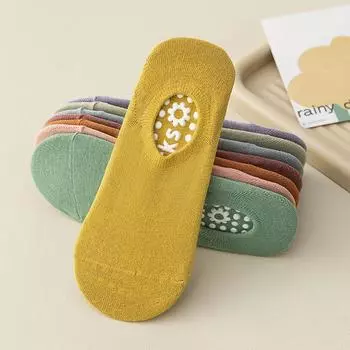 Носки для йоги без клея, нескользящие, для женщин, профессиональные Носки для йоги без клея, нескользящие, для женщин, профессиональные фиолетовый