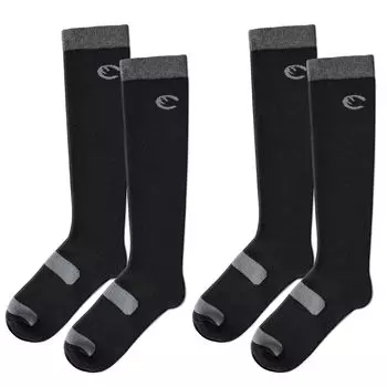 Носки для лыж Запах Влага Быстрый Сноубординг Лыжи Холод Зима 2 пары Номер Черный [Geekin] [Антибактериальные, Устойчивые, Впитывающие, Сухие] Носки, Женские,