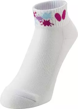Носки для настольного тенниса Palest Socks Normal Length 92500 Белый x Розовый M [Бабочка]